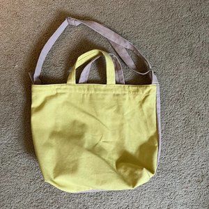 Raspberry Lemonade, Rare BAGGU Horizontal Duck Bag, *Deadstock* Duo, Canvas Tote